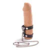 Поводок ХХ черный