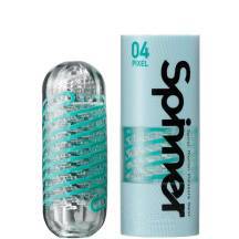 Мастурбатор Tenga Spinner 04 Pixel, бирюзовый Мастурбатор Tenga Spinner 04 Pixel, бирюзовый