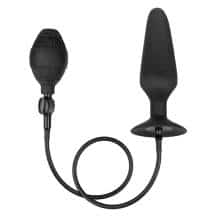 Анальная пробка с подкачкой CalExotics XL со съемным шлангом, черная. Нет в наличии Анальная пробка с подкачкой CalExotics XL со съемным шлангом, черная
