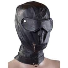 Шлем глухой на ошейнике Подиум, чёрный