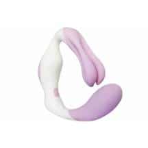 Стимулятор клитора и влагалища Adrien Lastic O Venus, розовый