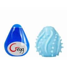 Мастурбатор Gvibe Gegg, голубой. Нет в наличии Мастурбатор Gvibe Gegg, голубой