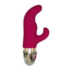 Вибратор-кролик Mystim Hop Hop Bob, бордовый