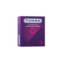 Презервативы Torex ультратонкие, 3 шт Презервативы Torex ультратонкие, 3 шт