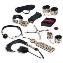 Набор БДСМ Tease&Please Master & Slave Bondage Game, леопардовый. Нет в наличии Набор БДСМ Tease&Please Master & Slave Bondage Game, леопардовый