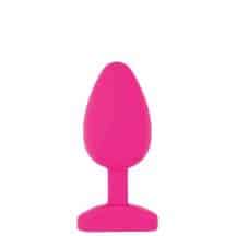 Анальная вибропробка Gvibe GPlug Bioskin, розовый