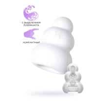 Мастурбатор с самолубрикацией MensMax Pucchi Jellyfish 6.5 см, белый