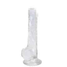Фаллоимитатор Adrien Lastic Alive Lusty 18 см, бесцветный