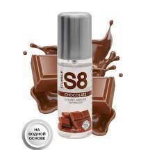 Оральный лубрикант Stimul8 Flavored Шоколад на водной основе, 125 мл