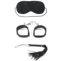 Набор БДСМ LoveToy Deluxe Bondage Kit с плеткой 3 предмета, черный. Нет в наличии Набор БДСМ LoveToy Deluxe Bondage Kit с плеткой 3 предмета, черный