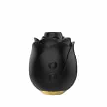 Вакуумный стимулятор клитора Fifty Shades of Grey Rose Hearts & Flowers, черный