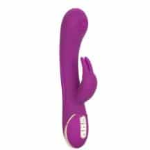 Вибратор-кролик с пульсацией CalExotics Jack Rabbit Thumping, фиолетовый