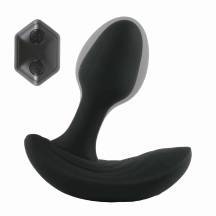 Вибропробка расширяющаяся с пультом ДУ Hot Planet Himeros, черный Вибропробка расширяющаяся с пультом ДУ Hot Planet Himeros, черный