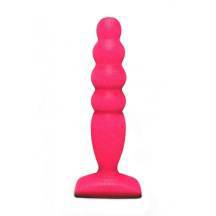 Анальный стимулятор Lola Games Large Bubble Plug, розовый 