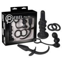 Набор анальных игрушек Orion Rebel Play Kit, черный. Нет в наличии Набор анальных игрушек Orion Rebel Play Kit, черный