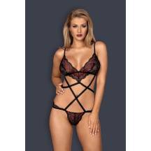 Боди Obsessive Megies teddy, Чёрный, L/XL. Нет в наличии Боди Obsessive Megies teddy, Чёрный, L/XL