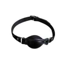 Кляп Sitabella из натуральной кожи, черный