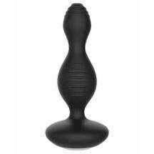 Анальная Пробка с Электростимуляцией E-Stimulation Vibrating Buttplug Shots Media черный