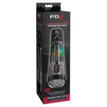 Автоматический мастурбатор PipeDream PDX Elite ViewTube Max View, бесцветный, черный 