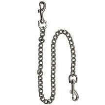 Цепь с карабинами Подиум, серебристый. Нет в наличии Цепь с карабинами Подиум, серебристый