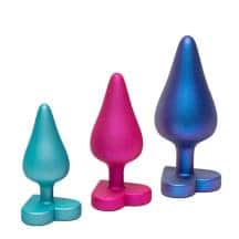 Набор анальных пробок Romp Luster, 3 шт. Набор анальных пробок Romp Luster, 3 шт.