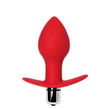 Анальная вибропробка ToDo by Toyfa Glam, красная