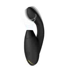 Вибратор с вакуумно-волновым стимулятором клитора Womanizer Duo 2, черный Вибратор с вакуумно-волновым стимулятором клитора Womanizer Duo 2, черный