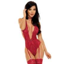 Боди Beauty Night Adelaide teddy Cherry, Красный, L/XL. Нет в наличии Боди Beauty Night Adelaide teddy Cherry, Красный, L/XL