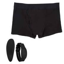 Набор боксеры с вибратором и пультом ДУ CalExotics, черный, L/XL. Нет в наличии Набор боксеры с вибратором и пультом ДУ CalExotics, черный, L/XL