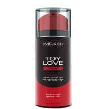 Разогревающий лубрикант Wicked Toy Love Heat на водной основе, 100 мл