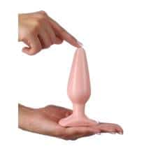 Анальная пробка Doc Johnson Classic Butt Plug Smooth M, телесная. Нет в наличии Анальная пробка Doc Johnson Classic Butt Plug Smooth M, телесная