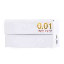 Ультратонкие полиуретановые презервативы Sagami Original 0.01, 10 шт