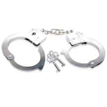 Наручники Pipedream Beginner's, серебристые Наручники Pipedream Beginner's, серебристые