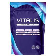 Презервативы с кольцами и точками Vitalis Premium, 15 шт