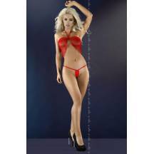 Красная сорочка и стринги Diana L/XL