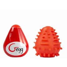 Мастурбатор Gvibe Gegg, красный Мастурбатор Gvibe Gegg, красный