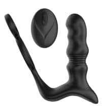 Фрикционный вибромассажер простаты Secwell SW3025 с пультом ДУ, черный. Нет в наличии Фрикционный вибромассажер простаты Secwell SW3025 с пультом ДУ, черный