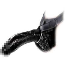 Страпон полый на ремнях PipeDream Fetish Fantasy Extreme Hollow Strap On, черный