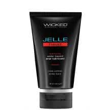 Разогревающий анальный лубрикант Wicked Jelle Heat на водной основе, 120 мл 