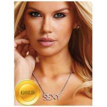 Цепочка с подвеской Ann Devine Sexy, золотая. Нет в наличии Цепочка с подвеской Ann Devine Sexy, золотая