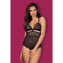 Боди Obsessive 838-TED-1 teddy, Чёрный, S/M. Нет в наличии Боди Obsessive 838-TED-1 teddy, Чёрный, S/M