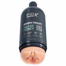 Мастурбатор PipeDream X Plus Shower Therapy Milk Me Honey, черный. Нет в наличии Мастурбатор PipeDream X Plus Shower Therapy Milk Me Honey, черный
