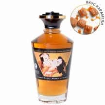 Разогревающий массажный гель Shunga Aphrodisiac Карамельный поцелуй, 100 мл
