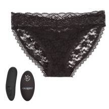 Набор кружевные трусики с вибратором и пультом ДУ CalExotics, черный, L/XL. Нет в наличии Набор кружевные трусики с вибратором и пультом ДУ CalExotics, черный, L/XL