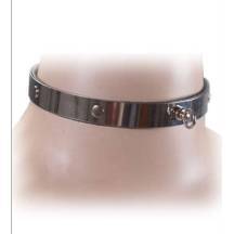 Металлический ошейник с кольцами