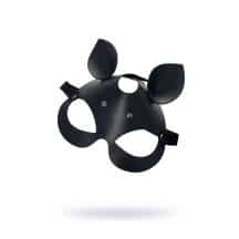 Маска с ушками кошки Pecado BDSM, натуральная кожа, черный. Нет в наличии Маска с ушками кошки Pecado BDSM, натуральная кожа, черный