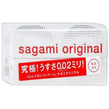 Полиуретановые презервативы Sagami Original 0.02, 6 шт Полиуретановые презервативы Sagami Original 0.02, 6 шт