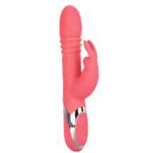 Вибратор-кролик фрикционный с ротацией CalExotics Enchanted Exciter, розовый