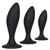Набор анальных пробок Calexotics Curve Kit, черный