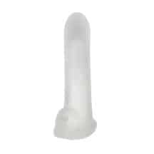 Насадка-удлинитель пениса Lola Games Super Hero Titan с подхватом мошонки, бесцветная